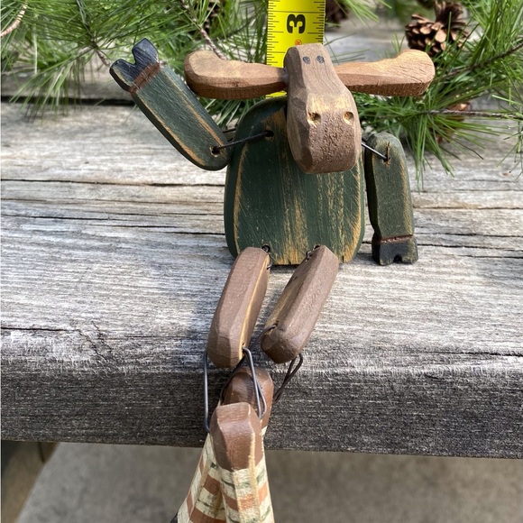 Moose Sitting on Shelf - Picture 7 of 9